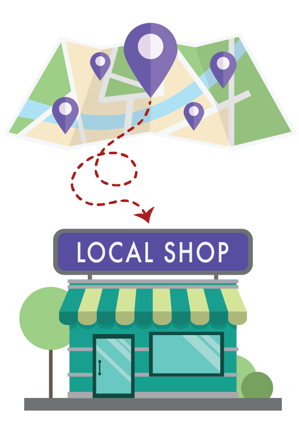 Discover local shops